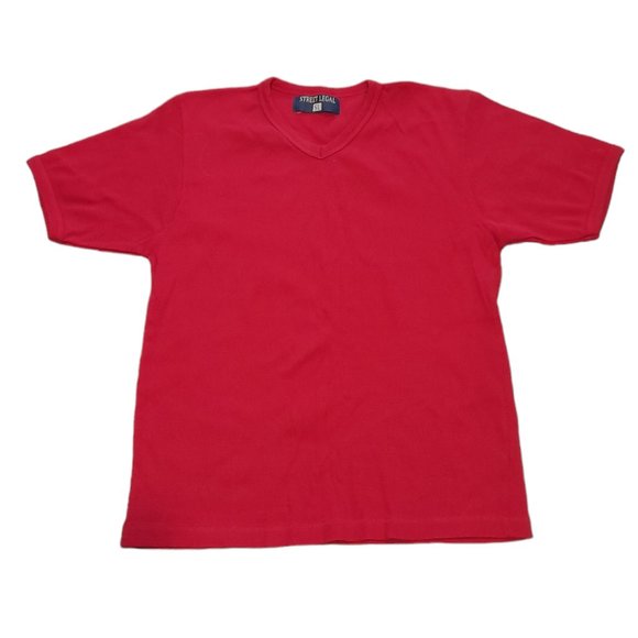 Red Knit T-shirt - Picture 2 of 4